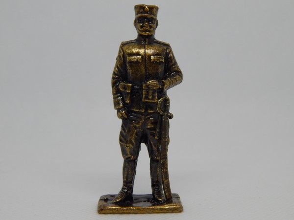 Suvenir FIGURA, metal, 58 mm, Veliki rat, Srpski oficir 1912-1918